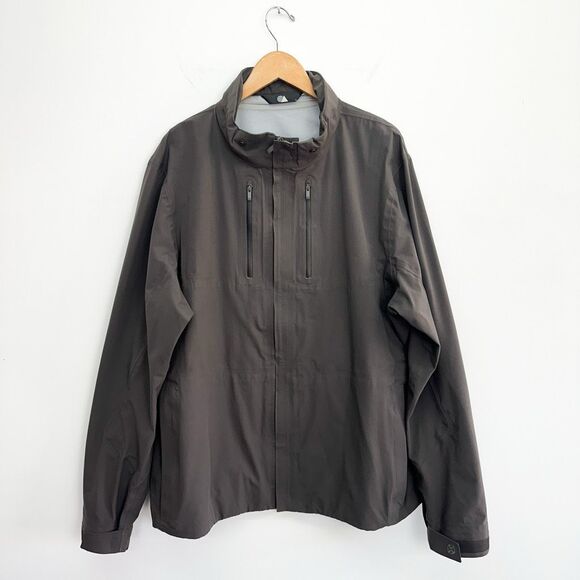 Clothing Arts Men’s Charcoal Grey Cubed Travel Waterproof Windproof Lightweight - Picture 1 of 16